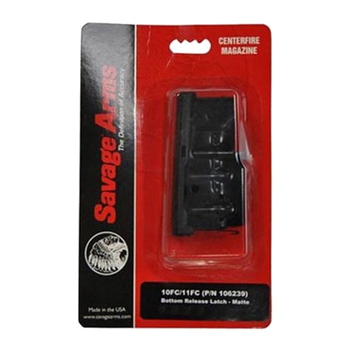 Savage Magazine Box Assembly 7.62x39 i matt blästrad finish erbjuder hållbarhet och pålitlighet för din Savage-vapen, perfekt för precision och prestanda.