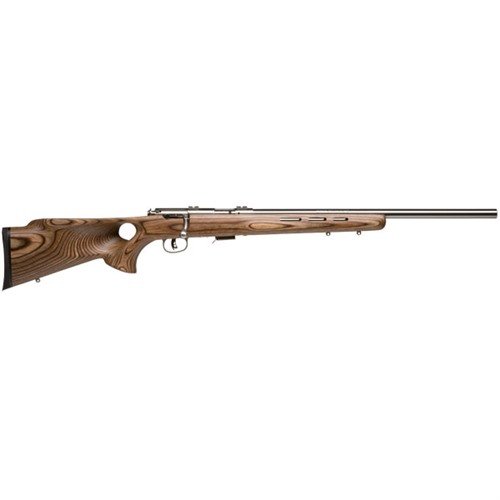 Savage 93R17 BTVS 17 HMR med 21" stainless thumbhole erbjuder utmärkt precision och komfort för skytte, perfekt för både nybörjare och erfarna skyttar.