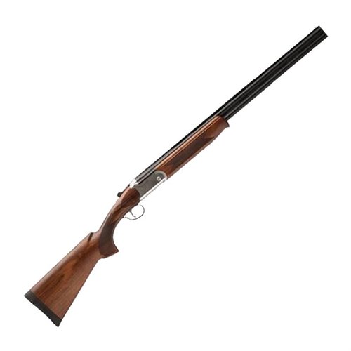Savage 555E 28ga har en lätt aluminiumreceiver, vacker valnötsstock, automatisk hylsutfällare och en selektiv mekanisk avtryckare för oslagbar prestanda.