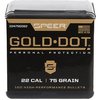 SPEER GOLD DOT BULLETS 224-75-GR 100/BX