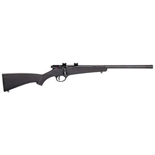 Savage Rascal Fv-Sr .22 16 1/8" Bbl Blk Thrd erbjuder en lätt och kompakt design för unga skyttar, med en precisionsborrad pipa och säkerhetsfunktioner.