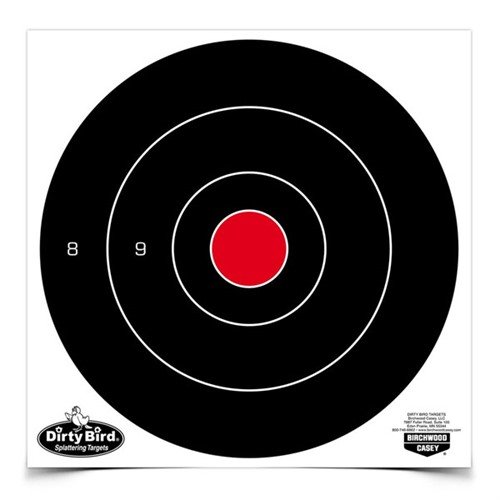 Upplev skytte med Dirty Bird 8" Bull's-Eye Target 🎯! Perfekt för både kort- och långdistans, med överlägsen kontrast för bättre träffar.