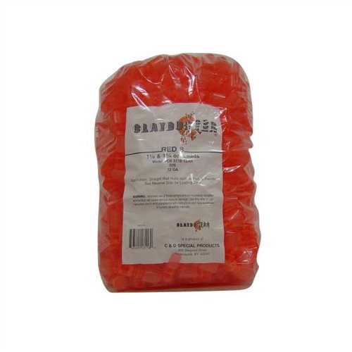 Claybuster Wad 1 1/8oz Fig 8 är perfekt för att förbättra precision och prestanda i dina skott. Den röda färgen gör den lätt att identifiera.