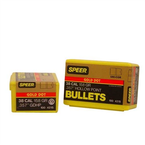 SPEER DEEPCURL® .357 HOLLOW POINT-bullets erbjuder pålitlig expansion, hög viktbevarande och djup penetration för effektiv jakt på tungt vilt.