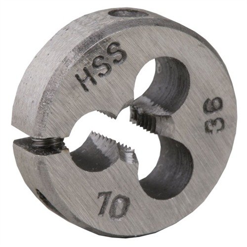 Brownells Wire Gauge Carbon Dies erbjuder hög precision och hållbarhet för trådning av vapendelar, tillverkade av kolstål för enkel borttagning av trasiga fragment.