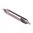 BROWNELLS COUNTERSINK, #3 - 7/64" DRILL DIAMETER, 1/4" BODY DIAMETER