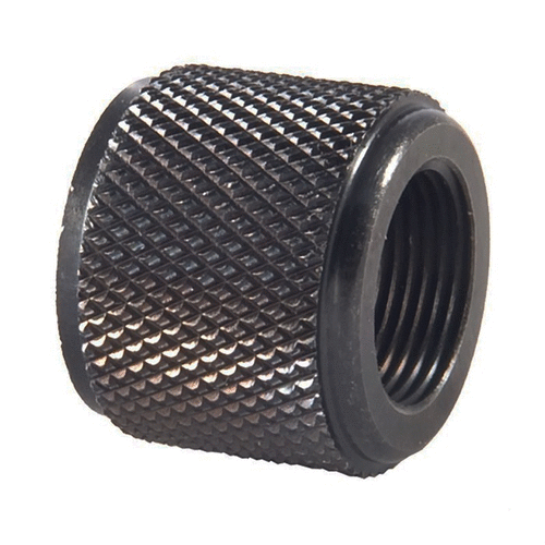 THREAD PROTECTOR 5/8-24 skyddar gängor från skador och ger mynningen ett färdigt utseende. Lätt att montera med diamantmönstrad knurling.