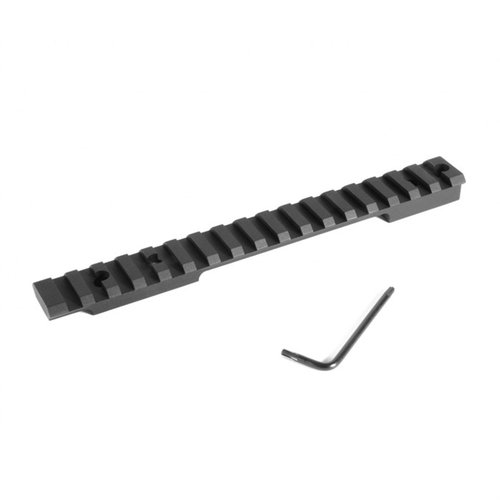 EGW Howa 1500/Weatherby Vanguard HD scope baser i stål ger flexibilitet med en Picatinny rail, låg vikt och förbättrad noggrannhet för din kikarsikte.