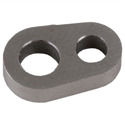 Set med sex hållbara och stress-proof barrel links i härdat chrome-moly stål som förbättrar passform och matningsproblem på 1911-autos.