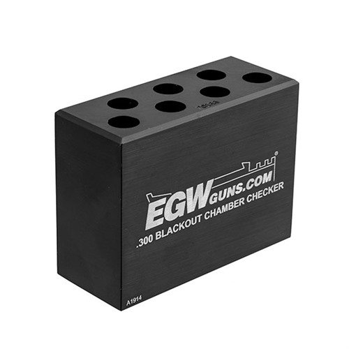 7-HOLE CHAMBER CHECKERS säkerställer att din ammunition är inom SPEC, vilket förhindrar problem som stopp, missfire och matningsfel. Tillverkad av 6061 T6 aluminium.