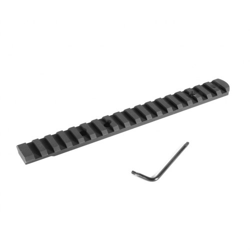 EGW Tikka T3 Heavy Duty Scope Bases erbjuder en robust Picatinny-skena, enkel installation utan borrning, och förbättrad precision med låg vikt.