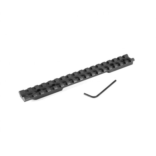 EGW Browning A-Bolt Long Action Scope Bases erbjuder en lättviktig, enstycks Picatinny-räls för snabb justering av ögonavstånd och flexibel val av kikarsikte.