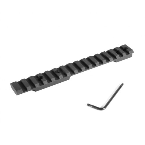 EGW Kimber 84 Short Action HD Scope Bases erbjuder en robust Picatinny-skena för enkel montering, precisionsbearbetad i 7075 T6 aluminium för ökad noggrannhet.