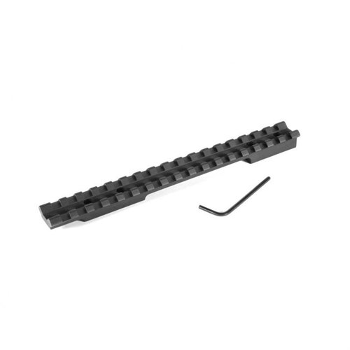 EGW Winchester Pre-’64 Model 70 lång action Picatinny scope base erbjuder en robust och lätt lösning för snabb justering av ögonavstånd och 20 MOA höjd.