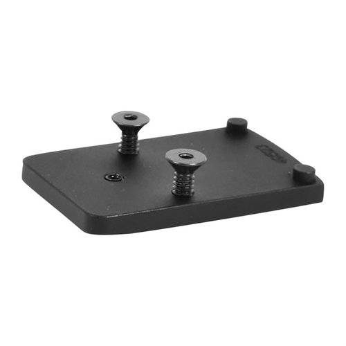 EGW Springfield XD Trijicon RMR Sight Mount i 7075 aluminium med matt svart yta, enkel installation utan modifieringar och passar Trijicon RMR och Holosun HS507C.