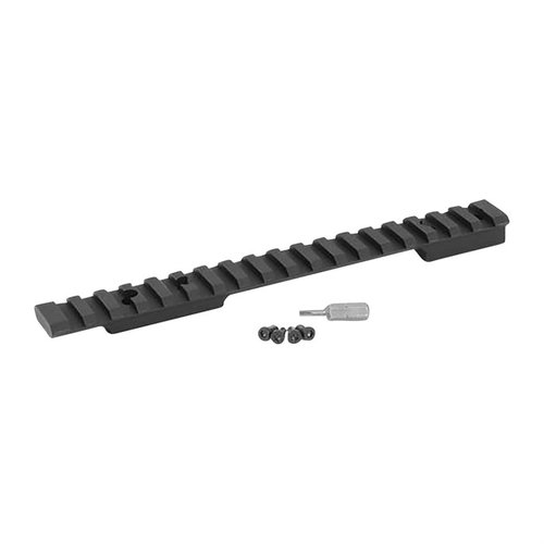 MONTANA RIFLE 1999 HD Scope Bases är tillverkade av hållbar 7075 T6 aluminium, kompatibla med Picatinny och Weaver, och erbjuder flexibilitet vid montering av sikten.