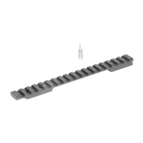 EGW Savage Picatinny scope mount erbjuder hållbarhet och flexibilitet, passar långsiktiga Savage vapen utan accu-trigger, med ambidextrous design och fullängds slot.