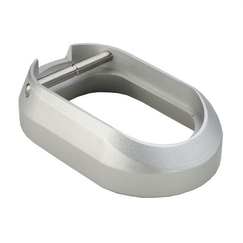 Översized, lätt aluminium magazine well för smidiga omladdningar, enkel installation utan modifieringar av ramen, perfekt passform med Caspian.