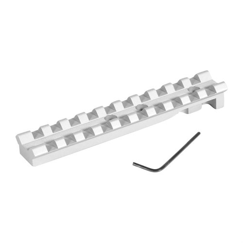 EGW Ruger Revolver Scope Bases erbjuder en lättviktig Picatinny-skena för snabb justering av ögonavstånd och passar fabriksborra och gängade revolvrar.