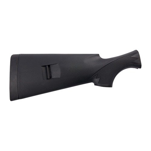 BUTTSTOCK, SYNTHETIC, M4 STANDARD från BENELLI U.S.A. är perfekt för M4, 12 och ger en hållbar och pålitlig lösning för ditt skytte. Följ Benelli's instruktioner för montering.