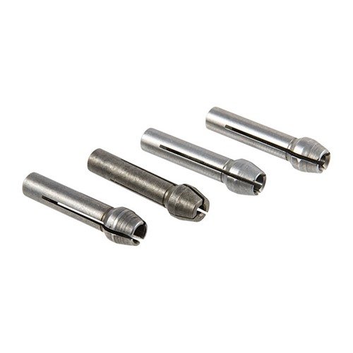 BLACKSTONE #600 collet set för #8D handpiece inkluderar en av varje storlek, vilket ger precision och mångsidighet för alla dina gunsmithing behov.