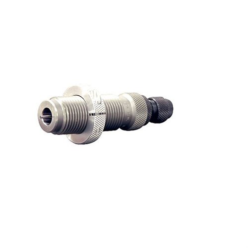 Forsters Precision Bushing Bump Dies justerar hylsans nacke och huvudutrymme utan att påverka hylsans kropp, kompatibel med Forster bushings.