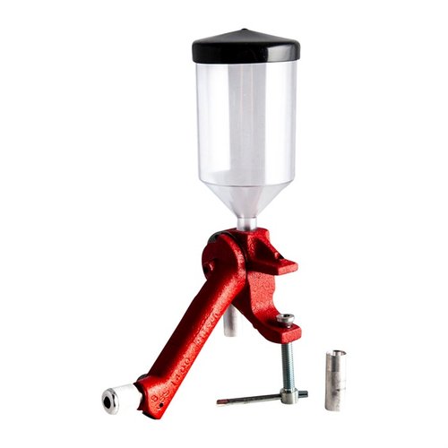 Forster Bench Rest® Powder Measure ger konsekvent mätning av pulvret med hög precision, eliminerar variation och levererar en laddning var 4:e sekund.