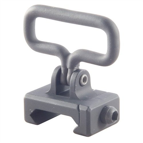 SLING THING Rail Mount är en lågprofil, aluminiumadapter som ger en säker och flexibel slingfäste, perfekt för snabb övergång mellan bärläge och skjutställning.