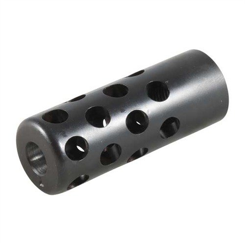 QUIET MUZZLE BRAKE 7MM minskar rekyl och mynthöjning utan att öka ljudet eller blast. Kontrollerar gaser och ljud för en bekväm och exakt skytteupplevelse.