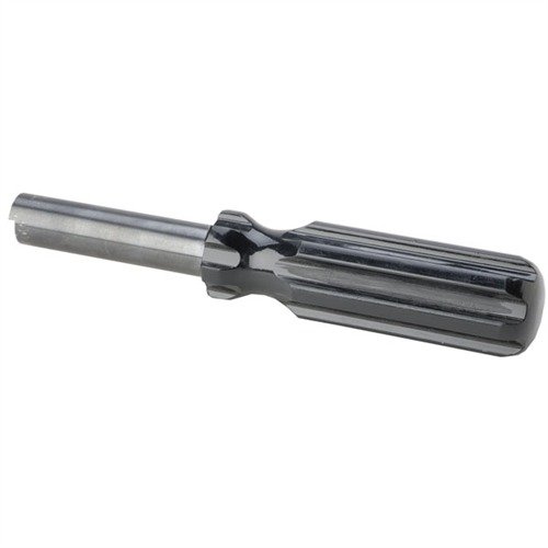 Den förlängda MOON CLIP STRIPPER med handtag gör det enkelt att ta bort och hålla alla tomma hylsor från din revolvers moon clip, även 8-runds .357 mag.