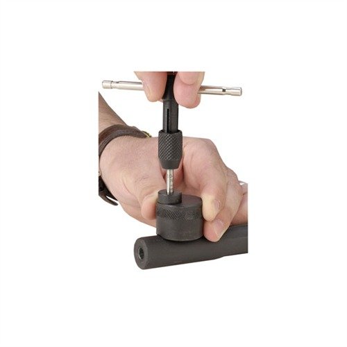 Effektiv jig som säkerställer att tappar går rakt i hålet, fungerar på både plana och runda ytor, och hanterar tappar från 3/8