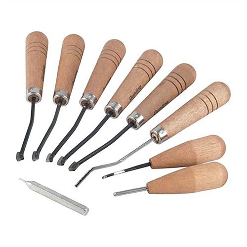 PREMIER CHECKERING SET från GUNLINE erbjuder allt du behöver för checkering, inklusive detaljerade instruktioner och mönster för hållbara resultat.