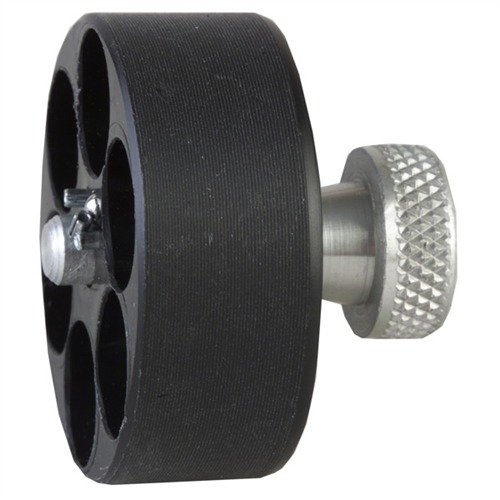 SPEEDLOADER är en kompakt och lättviktig lösning som ger snabb omladdning, säker förvaring och pålitlighet för .44 Spec./.44 Mag. Enkel att använda med knurled knob.