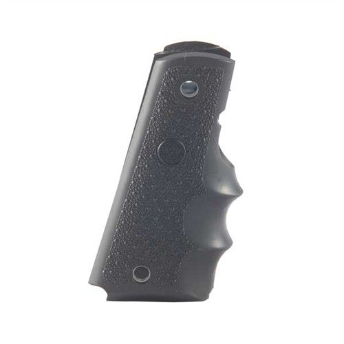 Finger Grooves New,Wood checkered grips for Colt 1911 Compact Officer 