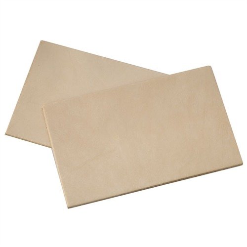 Höga kvalitets läderpaddar som skyddar vitskälar vid arbete med vapen och delar. Klistra fast dem eller använd som separata paddar. Mått: 10,2 cm x 16,5 cm.