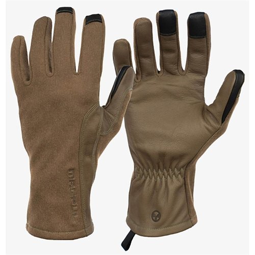 MAGPUL® Flight Glove 2.0 erbjuder en perfekt passform, flamskyddande Nomex och Kevlar, touchscreen-funktion och en slitstark getskinnshandflata för optimal kontroll.