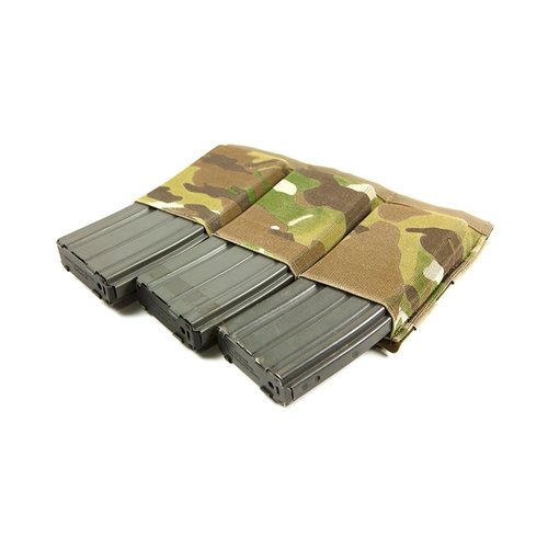 TEN-SPEED M4 Magazine Pouch rymmer 1-3 M4 magasin, är lätt, kompakt och hållbar med Helium Whisper® fäste för alla MOLLE-plattformar.