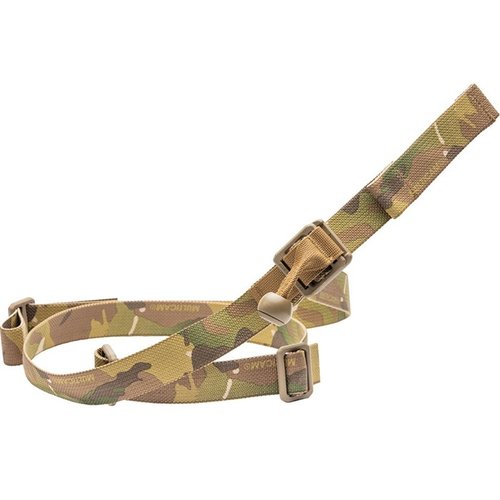 GMT Sling från Blue Force Gear erbjuder en hållbar och rostfri design med en dubbel låsningsspärr, vilket ger säker och justerbar funktion utan snubbelrisk.