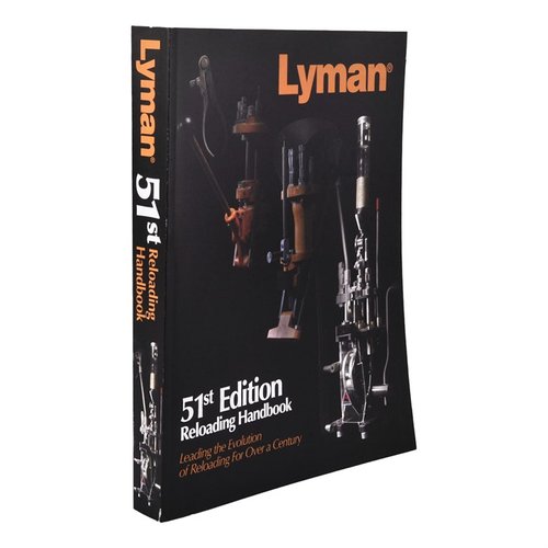 Lyman 51:a upplagan av Reloading Handbook erbjuder omfattande data för nya patroner, kulor och pulver, plus tips för progressiva pressar i fullfärg.