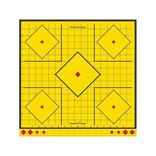 Upptäck Birchwood Casey Long Range Sight-In Targets 🎯! Perfekta för långdistansskytte med självhäftande lappar för enkel användning.