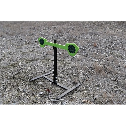 Upptäck HANDGUN SPINNER TARGET! 🎯 Hållbar design för viltkameror och enkel montering. Perfekt för kaliber .38 - .45. Bli en mästare i skytte!