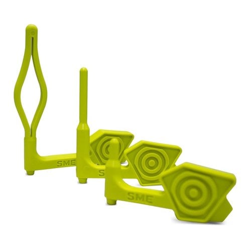 SME:s chamber safety flags passar i kammaren på semi-automatiska pistoler, gevär eller hagelgevär för att visa att vapnet är avlastat och säkert.