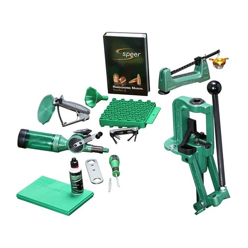Rock Chucker Supreme Master Reloading Kit är den perfekta lösningen för både nybörjare och erfarna, med allt du behöver för professionell ammunitionstillverkning.