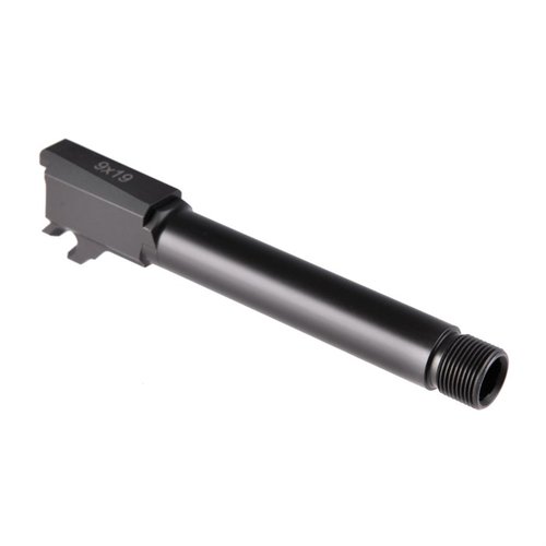 Maximera prestandan på din Sig P365XL med vår match-grade 416R rostfria stång, Black Nitride finish och alternativ för gängad mynning för ljuddämpare.