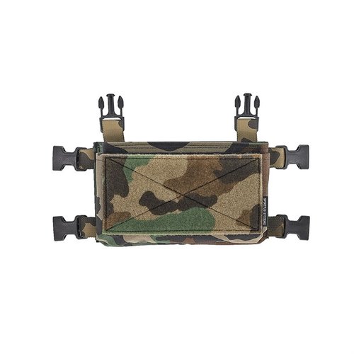 Micro Fight Chest Rig Mk4 är modulär, lätt och effektiv, med plats för flera magasin och tillbehör, perfekt för både låg- och högsynlighetsoperationer.