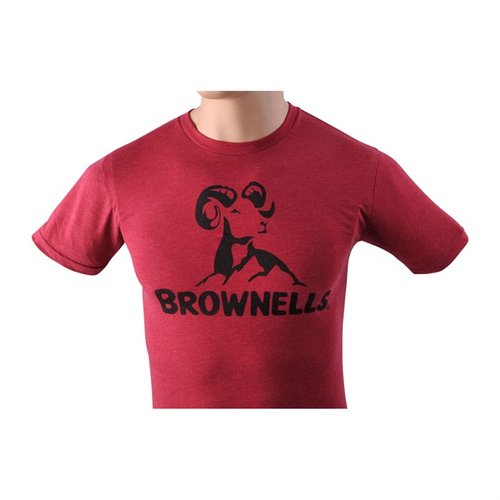 Håll dig sval och bekväm med Brownells T-shirts! Finns i storlekar XS till 3XL och flera färgalternativ. Brownells stolthet går aldrig ur modet!