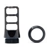 FAXON FIREARMS MUZZLOK 8.6 BLACKOUT 3-PORT MUZZLE BRAKE M18X1.5 THREADS BLK