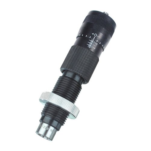 Forster Ultra Micrometer Seating Die erbjuder en exakt justering av kulans seatingdjup, vilket gör det enkelt att finjustera för maximal precision.