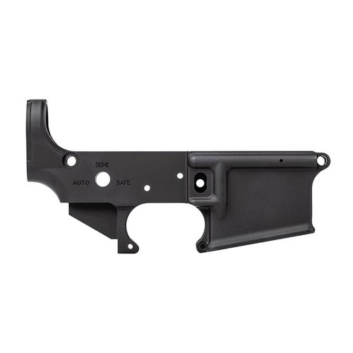 Aeros M4A1 Clone Lower Receiver är perfekt för din M4A1-klonbyggnation, med anpassad gravyr, säkerhetsmarkeringar och nylonspänningsskruv.