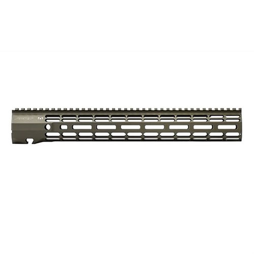 ATLAS R-ONE handguard i 6061-T6 aluminium är lätt, stabil och har ett smidigt ATLAS fäste för AR-308, med picatinny rail och M-LOK för maximal funktionalitet.
